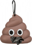 Trixie Poop Bag Dispenser konteiner koerte v&auml;ljaheit kotikestele koos 15 kotikesega, 8 x 5 cm