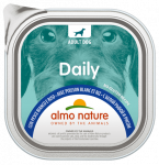Almo Nature Daily Dog White Fish With Rice m&auml;rgtoit t&auml;iskasvanud koertele, 300 g