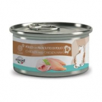 Marpet Chef Cat Chicken With Chicken Ham m&auml;rg t&auml;iends&ouml;&ouml;t t&auml;iskasvanud kassidele, 80 g
