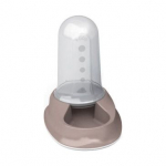 StefanPlast Ciotola Chic Multireserve toidu- ja veeautomaat koertele ja kassidele, hele hallikaspruun, 0,8 l