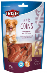 Trixie Premio Duck Coins t&auml;iends&ouml;&ouml;t koertele pardilihaga, 80 g