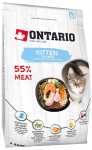 Ontario Cat Kitten Salmon kuivtoit kassipoegadele l&otilde;hega, 400 gr