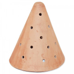 Repti Planet ceramic lamp holder for terrarium, 12.5x12.5x13.5 cm