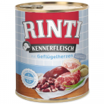 Rinti kennerfleisch m&auml;rgtoit koertele linnu s&uuml;dametega, t&auml;iskasvanud koertele, 800 g