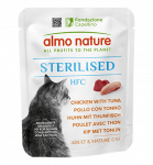 Almo Nature HFC Sterilised Cats Kana & Tuunikala m&auml;rgtoit steriliseeritud kassidele, 50 g