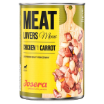 Josera Meatlovers Menu konservid t&auml;iskasvanud koertele kanaliha ja porgandiga, 800 g