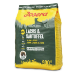 Josera Salmon & Potato teraviljavaba kuivtoit koertele tundliku seedes&uuml;steemi ja vanemate koertega, 900 g