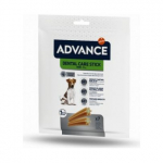Advance Snacks Dental Care Stick Mini t&auml;iendtoit t&auml;iskasvanud v&auml;ikeste t&otilde;ugude koertele hammaste h&uuml;gieeni, v&auml;rske hinge&otilde;hu jaoks, 90 g