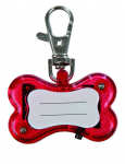 Trixie Safer Life Flasher for Dogs vilkuv ohutuslamp koertele, punane, 4.5x3 cm