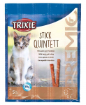 Trixie Premio Sticks Anti-Hairball maiused kassidele lambaliha ja kalkunilihaga, 5x5g