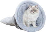 Trixie Xmas Livia Soft cuddly sack, ruudukujuline pehme magamisase kassidele ja v&auml;ikestele koertele, 40 x 60 cm