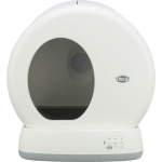 Trixie Self-Cleaning Cat Litter Tray automaatne kassiliivakast isepuhastuva funktsiooniga, valge, 53x55.5x52 cm