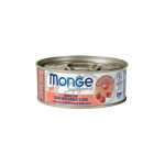 Monge Supreme Tuna With Brown Rice & Goji steriliseeritud konservid t&auml;iskasvanud kassidele tuunikala, pruuni riisi ja goji marjadega, 80 gr