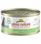 Almo Nature HFC Natural Kana Aloe Veraga m&auml;rgtoit t&auml;iskasvanud kassidele kana ja aloe veraga, 70 g