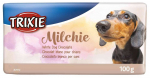 Trixie Milchie Dog Chocolate t&auml;iends&ouml;&ouml;t koertele valge &scaron;okolaadi maitsega, 100 g