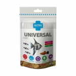 Nutrin Aquarium Universal Flakes t&auml;isv&auml;&auml;rtuslik toit igat t&uuml;&uuml;pi akvaariumi kaladele, helbed, 50 g