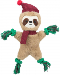 Trixie Xmas Sloth pl&uuml;&uuml;sist ja k&ouml;iest m&auml;nguasi koertele, 30 cm