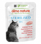 Almo Nature HFC Sterilised Cats Kanafilee m&auml;rgtoit steriliseeritud kassidele, 50 g