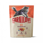 Carnilove True Fresh Cat Dry Beef Adult Cat Large Breed kuivtoit t&auml;iskasvanud suurte t&otilde;ugude kassidele, v&auml;rske veiselihaga, 400 g