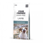 Four Friends lamb grain free monoproteiiniga teraviljavaba kuivtoit allergilistele koertele lambalihaga, 12 kg
