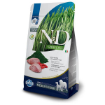 Farmina N&D Dog Grain Free Adult Medium Maxi t&auml;iss&ouml;&ouml;t koertele lambaliha ja spirulinaga, 7 kg