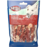 Trixie Denta Fun Marbled Beef Chewing Rolls n&auml;rimispulgad koertele, 12 cm, 6 tk/70 g