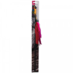 Magic Cat Toy Feather Dangler m&auml;nguasi kassidele sulgedega varrel, 45 cm