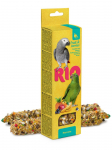 RIO pulgad papagoidele puuviljade ja marjadega, 2x90 g