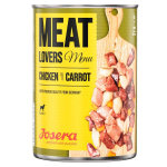 Josera Meatlovers Menu konservid t&auml;iskasvanud koertele kana ja porgandiga, 400 g