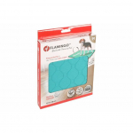 Flamingo Training Pad Green M Antislip korduvkasutatav treeningmatt kutsikatele, 69x41.5 cm