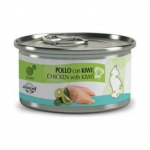 Marpet Chef Chicken With Kiwi m&auml;rg t&auml;iends&ouml;&ouml;t t&auml;iskasvanud kassidele kanaliha ja kiiviga, 80 g