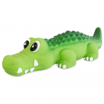 Dog Fantasy M&auml;nguasi Latex Crocodile With Sound m&auml;nguasi koertele, heliga, 21 cm