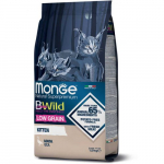 Monge BWILD CAT Low Grain KITTEN Goose 1,5kg - toit kassipoegadele