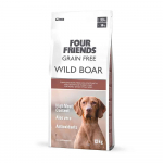 FourFriends wild boar grain free kuivtoit allergilistele koertele, 12 kg