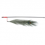 Trixie Playing Rod With Peacock Feather &otilde;ngeritv kassile sulgedega, 47 cm