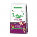 Natural Trainer Cat Adult Sterilised Part t&auml;isv&auml;&auml;rtuslik ja tasakaalustatud kuivtoit steriliseeritud t&auml;iskasvanud kassidele alates 1. eluaastast, 1,5 kg
