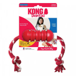 KONG Dental m&auml;nguasi n&ouml;&ouml;riga keskmistele koertele hammaste puhastamiseks, suurus M