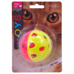 Magic Cat Toy Jumbo Neon Ball With Jingle m&auml;nguasi kassidele, 6 cm
