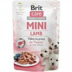 Brit Care Mini Puppy Lamb Fillets In Gravy m&auml;rgtoit kutsikatele ja v&auml;ikestele koerat&otilde;ugudele, 85 g
