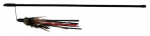 Trixie Playing Rod With Leather Straps And Feathers kassilelu, &otilde;ngeritv nahast rihmadega ja sulgedega, 50 cm