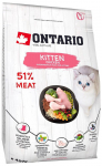 Ontario Cat Kitten Chicken kuivtoit kassipoegadele kanaliha ja kalkuniga, 400 g