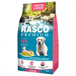 Rasco Premium Puppy/Junior Large kuivtoit suurtele ja hiiglaslikele kutsikatele kanaliha ja riisiga, 3 kg