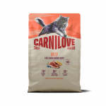 Carnilove True Fresh Cat Dry Beef Adult Cat Large Breed kuivtoit t&auml;iskasvanud suurte t&otilde;ugude kassidele, v&auml;rske veiselihaga, 2 kg