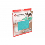 Flamingo Training Pad Green L Antislipp treeningmatt kutsikatele ja koertele, korduvkasutatav, 85x51 cm