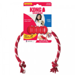 KONG Dental m&auml;nguasi v&auml;ikestele koertele, k&ouml;ie ja hammaste puhastamise soontega, suurus S