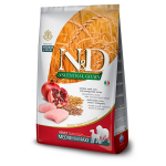 Farmina N&D Dog Low Grain Adult Medium Maxi kuivtoit t&auml;iskasvanud koertele, kanaga ja granaat&otilde;unaga, 12 kg