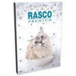 Rasco Premium Advent Calendar kassidele, erinevate liha- ja kalamaitseliste maiustustega