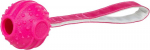 Trixie Soft & Strong Ball On Strap m&auml;nguasi koertele, k&auml;epidemega, TPR, 29 cm