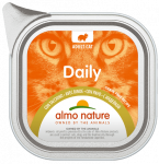 Almo Nature Daily Pate With Turkey m&auml;rgtoit t&auml;iskasvanud kassidele, 100 g