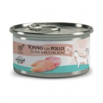 Marpet Chef Tuna With Chicken m&auml;rg t&auml;iends&ouml;&ouml;t t&auml;iskasvanud kassidele tuuni ja kanaga, 80 g